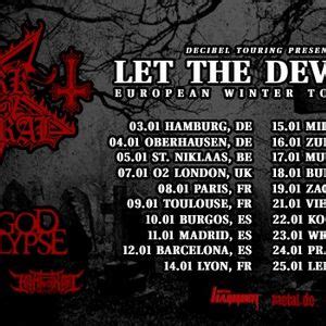 DARK FUNERAL "LET THE DEVIL IN" WINTER TOUR 2025, WiZink Center, Madrid ...