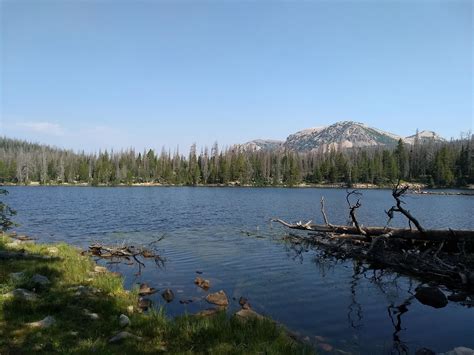 High mountain scenery. - Mirror Lake - Western Uintas - Road Trip Ryan