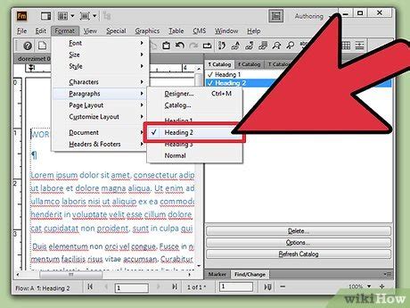 Image result for Adding a TOC in FrameMaker