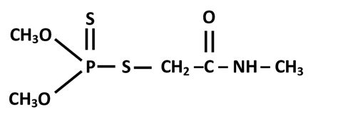 The Chemical Structure of Dimethoate. | Download Scientific Diagram