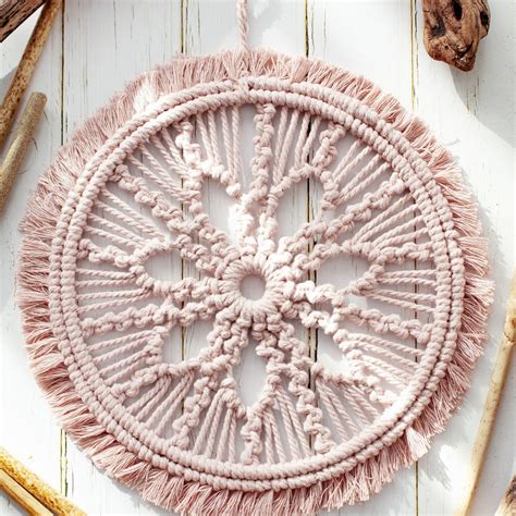 Image result for Macrame Round Design