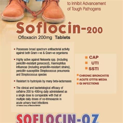 Ofloxacin 200mg Tablet Manufacturer