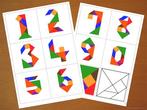 Free Tangram Printables For Kindergarten - Educational Printable Activities
