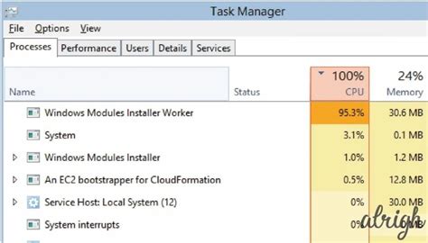 Disable Tiworker.exe Windows Modules Installer Worker 的图像结果