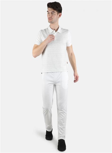 Buy Men Off White Printed Lower Set Online in India - Monte Carlo