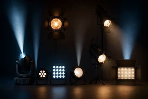 What are the different types of stage lighting? - Vorlane