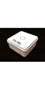 Thrifty Tech IP65 16x11x5" Hard PVC Dvr/Poe junction box. For DVR, NVR ...