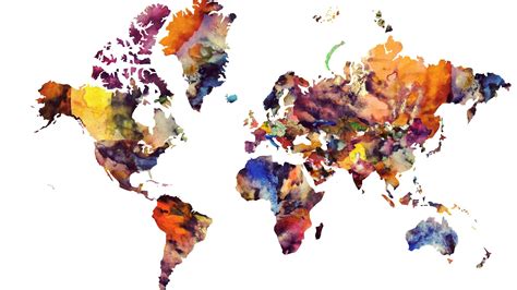World Map Art Wallpaper 的图像结果
