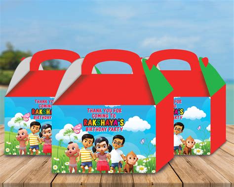Chutti Kannamma Theme Goodie Return Gift Boxes | birthday party – Party ...