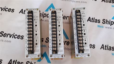 NEGISHI SEISAKUSHO SPEED RELAY SRT2 – Atlas Shipcare Services