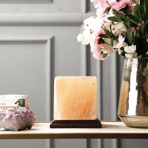 Buy Cube Plug-In Himalayan Salt Lamp Online in India - Mypoojabox.in