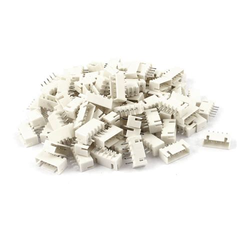 ELECTROPRIME 2.54mm Pitch 5 Way Right Angle JST Header PCB Connector ...