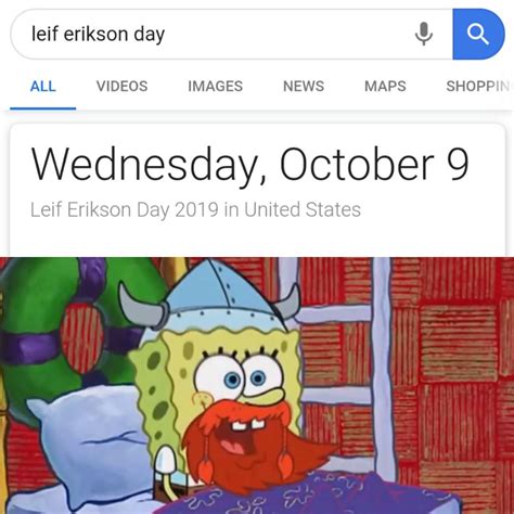 hinga dinga durgen | r/BikiniBottomTwitter | Leif Erikson Day | Know ...