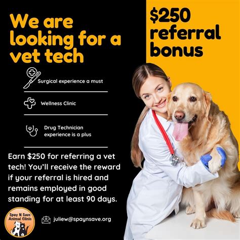 Spay N Save is looking for vet techs, full or part time available ...
