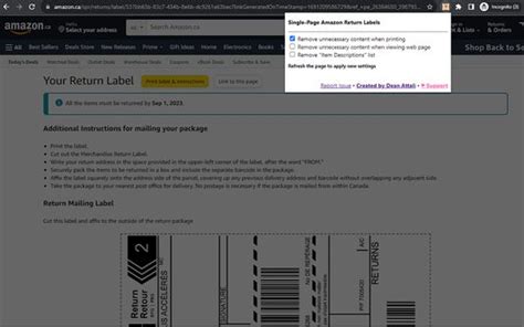 Image result for Amazon Return Labels Free