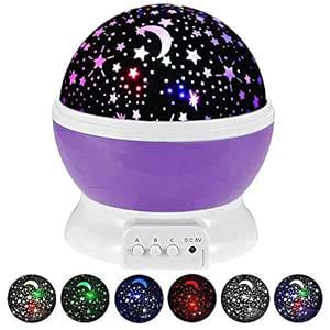Buy Hari Krishna Star Master Dream Color Changing Rotating Projection ...