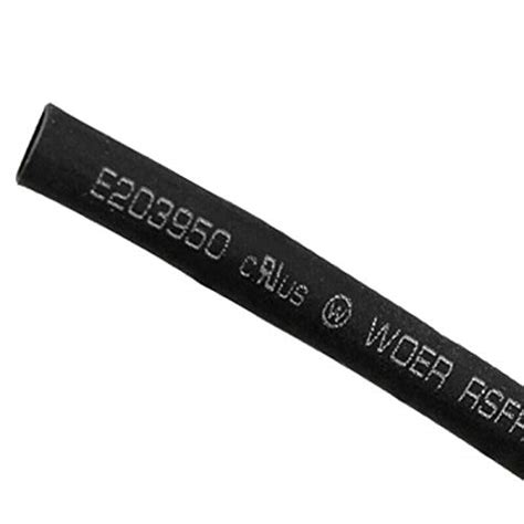 WHIZZO 5mm Black Heat Shrinkable Tube Shrink Tubing 3 Meters A3T8 ...