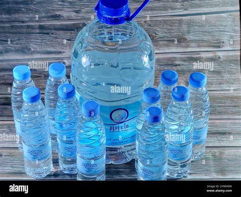 Cairo, Egypt, June 30 2024: Zamzam water, from Zam zam well, the well ...