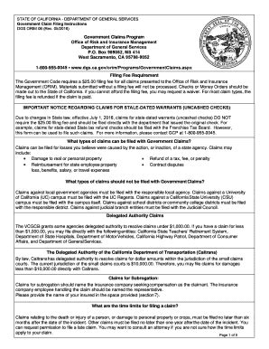 Dgs Orim 006 Form - Fill Online, Printable, Fillable, Blank | pdfFiller