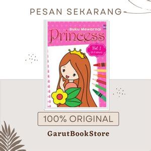 Jual BUKU MEWARNAI PRINCESS VOL.1 - Kab. Garut - GarutBookStore | Tokopedia