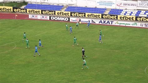 U19 Монтана - Ботев (Враца) 4-0 второ полувреме - YouTube