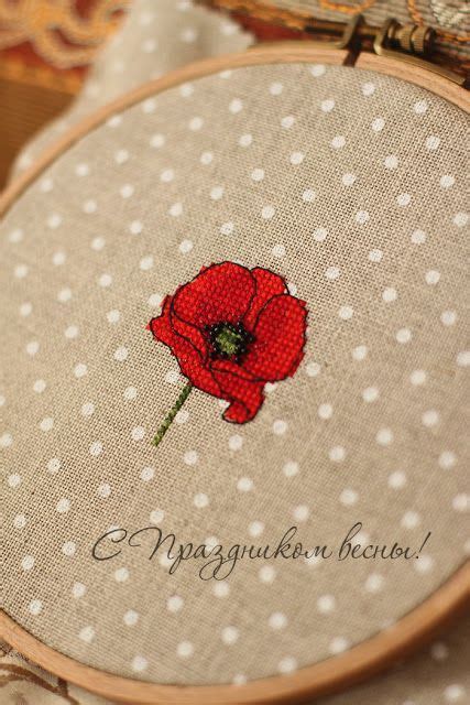 Image result for Cross Stitch Poppy Pattern