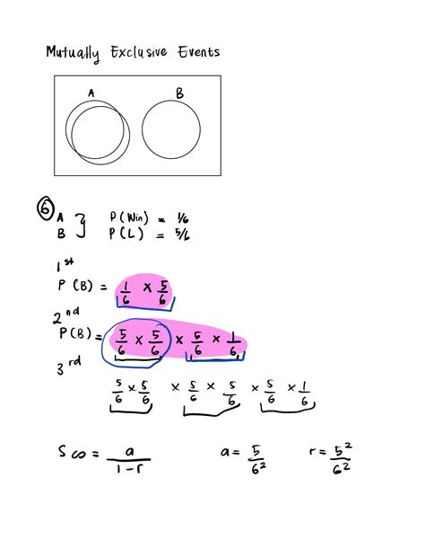 Image result for Mutually Exclusive GCSE