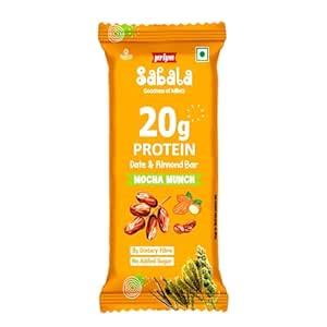 Sabala Mocha Munch Bars Total 140gms (Pack of 2) 70gm Each : Amazon.in ...