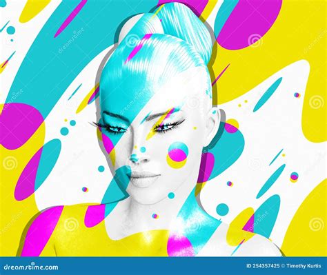 Aphrodite the Ancient Greek Goddess of Sexual Love Stock Illustration ...