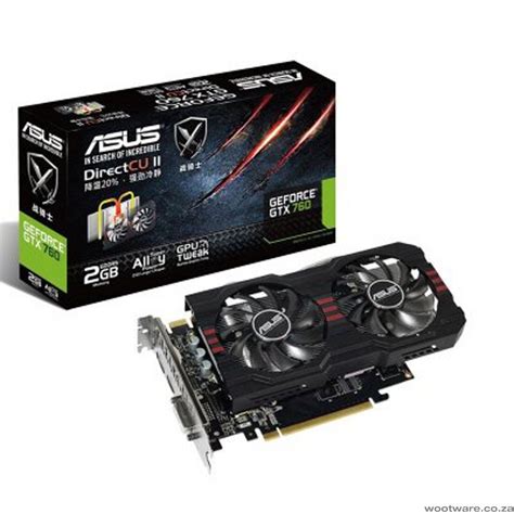 Asus GTX760-DF-2GD5 NVIDIA GeForce GTX760 2GB GDDR5 PCI-E 3.0 Desktop ...