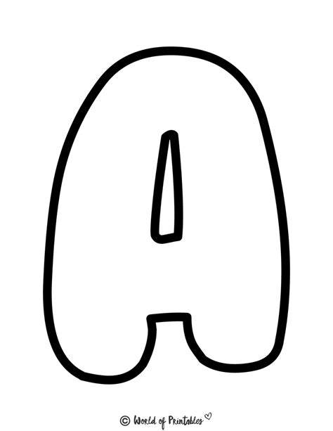 Printable Letters & Alphabet Letters - World of Printables