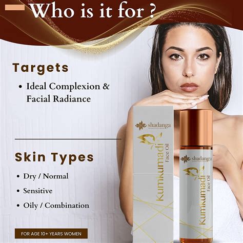 Shadanga Kumkumadi face Oil | Ayurveda Oil For Nourishes Face Skin ...