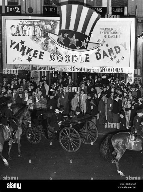 James Cagney Yankee Doodle Dandy 1942 New York Premiere Movie Theater ...