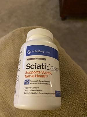 Buy SciatiEase Sciatic Nerve Health Support - Sciatica Relief ...