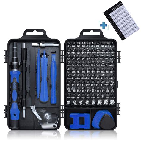 Quad Store 121 in 1 Precision Screwdriver Set Laptop Mobile Screwdriver ...