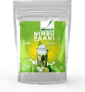 ATLANTIS Instant Nimbu Paani Masala Energy Soft Drink 20 Sachets Each ...