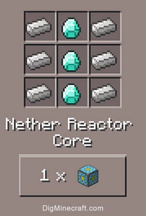 Image result for How to Build a Nether Reactor Core