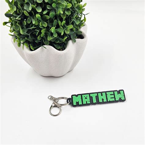 Image result for Minecraft App Logo Keychain
