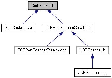 Open source winsock TCP/IP library V4: SniffSocket.h File Reference
