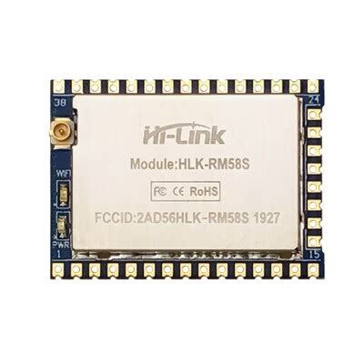 HLK-RM58S Serial/UART 2.4G/5G WIFI+BLE Module Motorobit - Motorobit.com