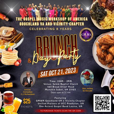 Gospel Brunch & Day Party, Salem Baptist Church, Manakin-Sabot, 21 ...