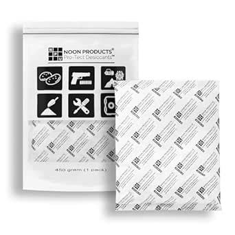 450 Gram Silica Gel Pack Desiccant | No Static, No Dust | Moisture ...