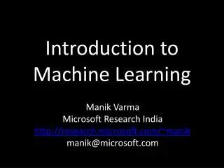 Image result for Machine Learning Introduction Ppt Presentation