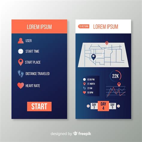 Gps flyer Vectors - Download Free High-Quality Vectors from Freepik ...