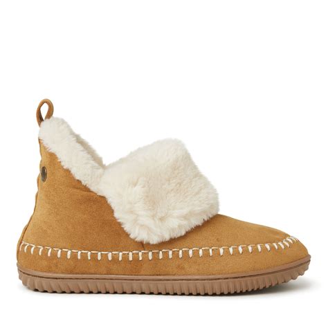 Dearfoams - Alpine By Dearfoams Moritz Bootie Slippers with Memory Foam ...