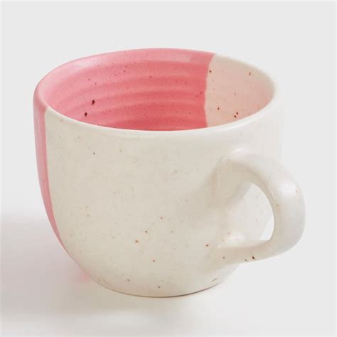 Buy Fiesta Peach Stoneware Cup And Saucer - 180ml from Home Centre at ...
