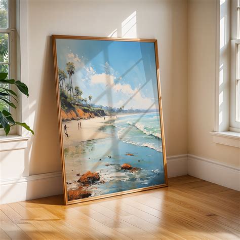 Buy Malibu Beach Wall Art Painting online in India - TravelArty