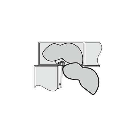 Buy Lemans II Set 2-Shelf Lazy Susan with Soft-Close for Blind Base ...