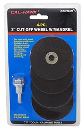 1/4 Die Grinder Mandrel & 4-PC. Metal Cutting Wheel Set : Amazon.in ...