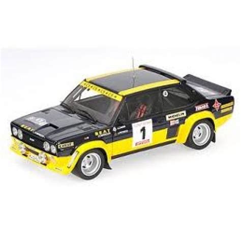 Kyosho - Car Scale Models - 1-18 FIAT131 ABARTH 1979 RALLY COSTA BRAVA
